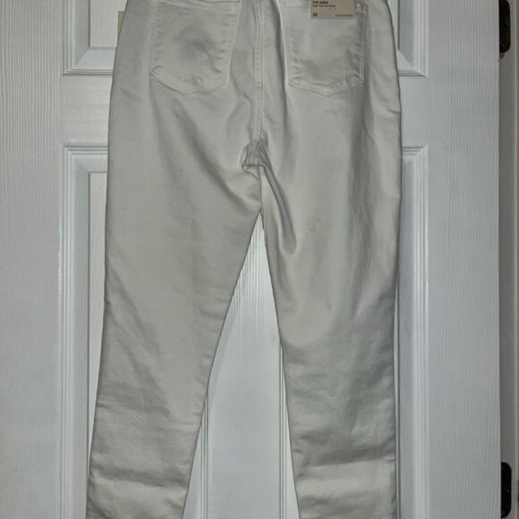 Favorite Daughter The Sara High Rise Skinny Jean in White Size 28 NWT - Picture 8 of 12